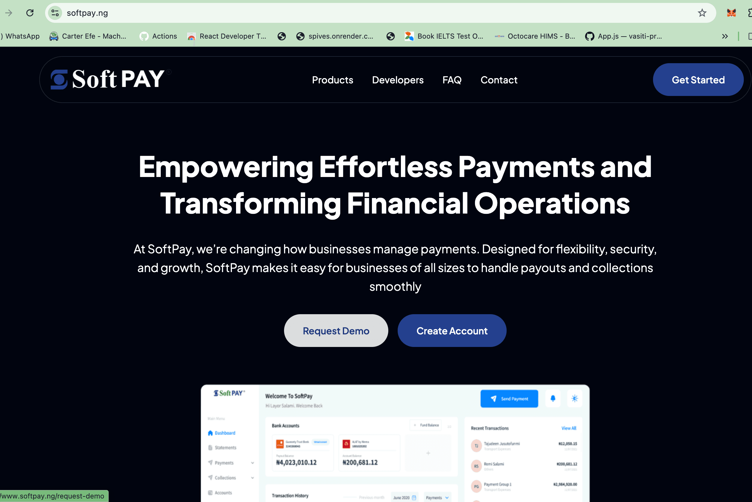POS Payment Notification System
