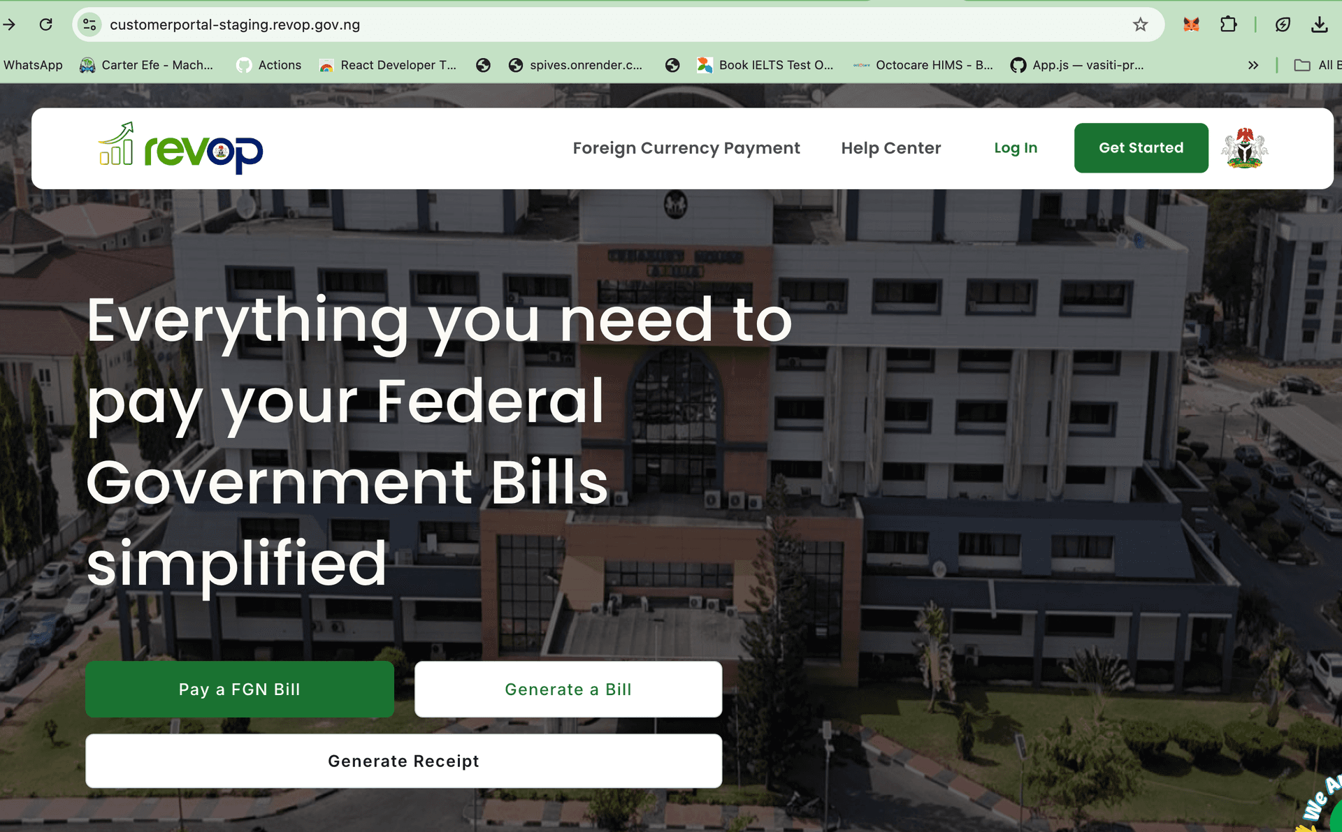 RevOps — Government Payment Infrastructure